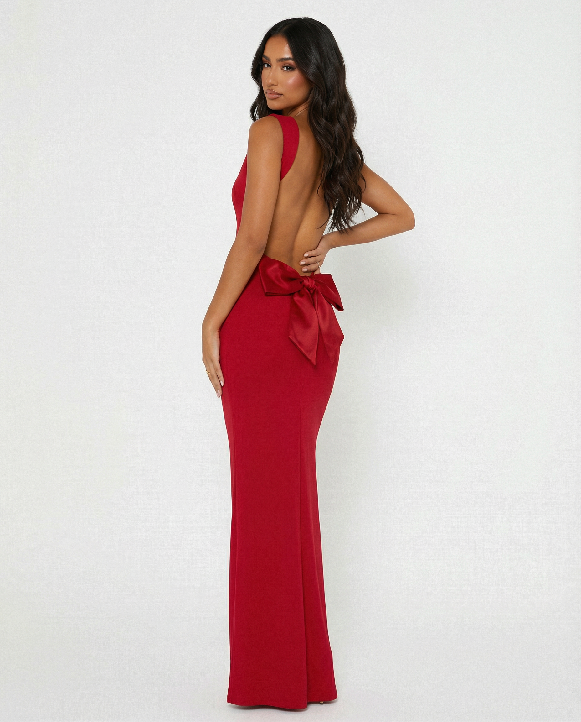 Mae | Backless Maxi Dress