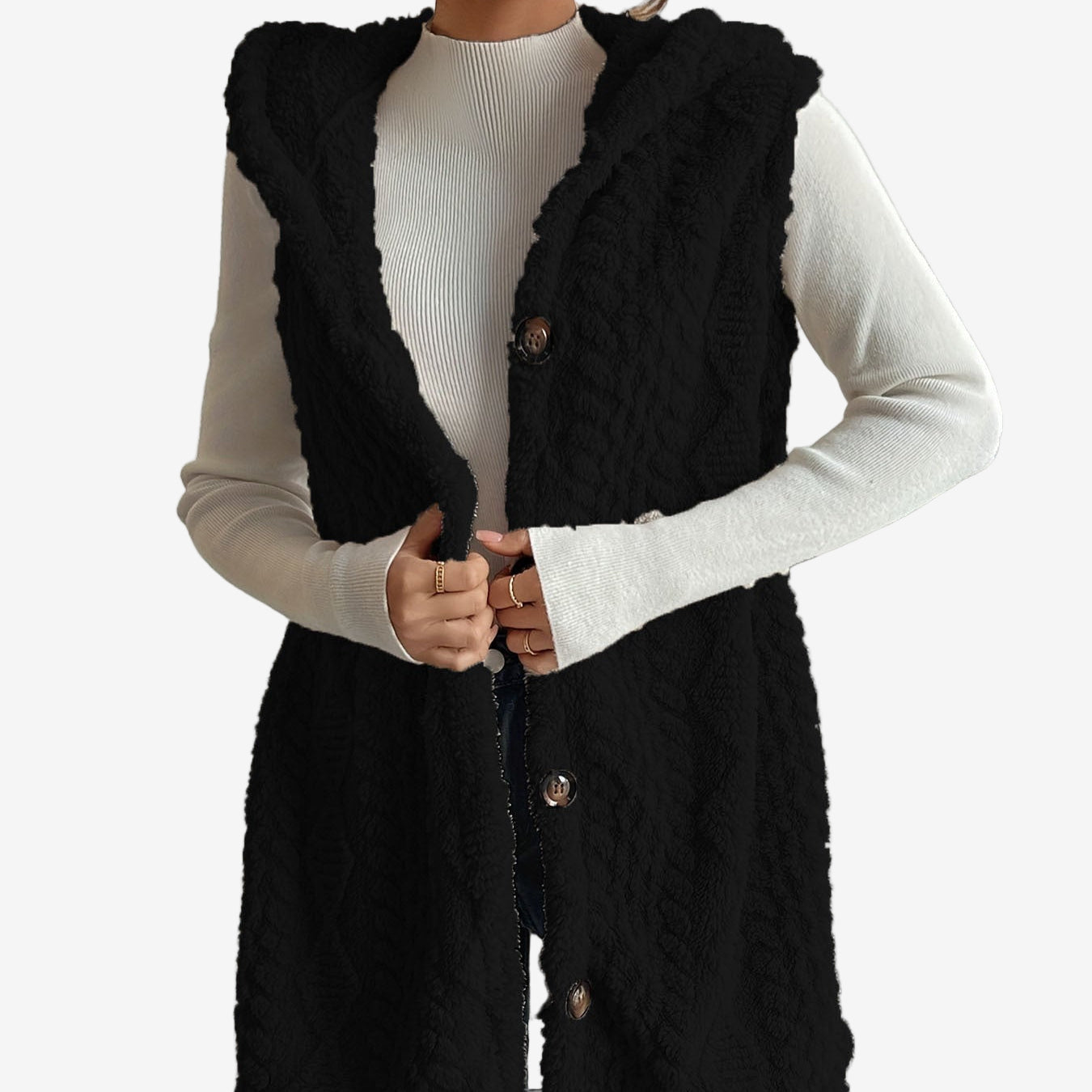 Aria™ Sleeveless Cardigan