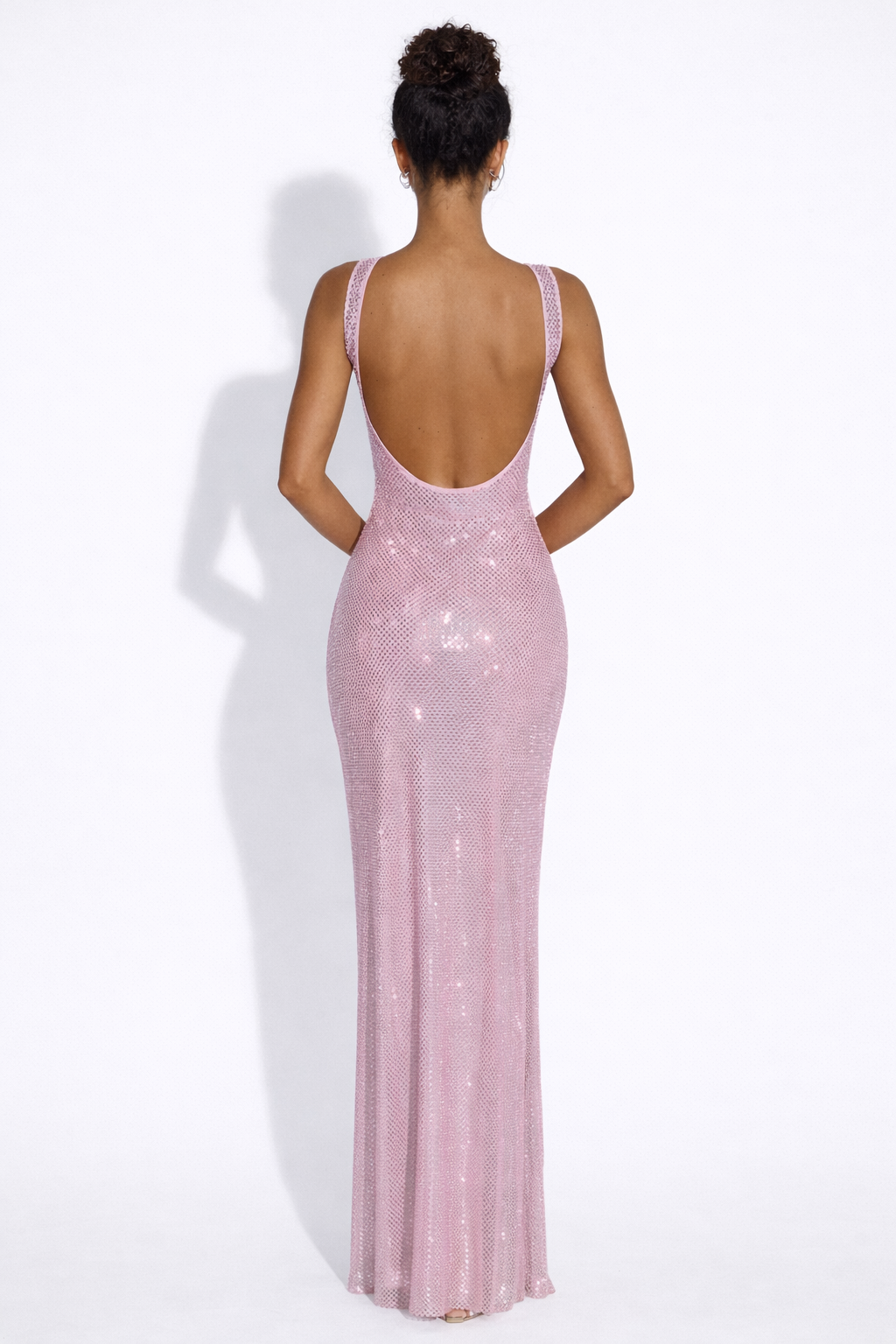 Elara | Maxi Dress buddel check nog