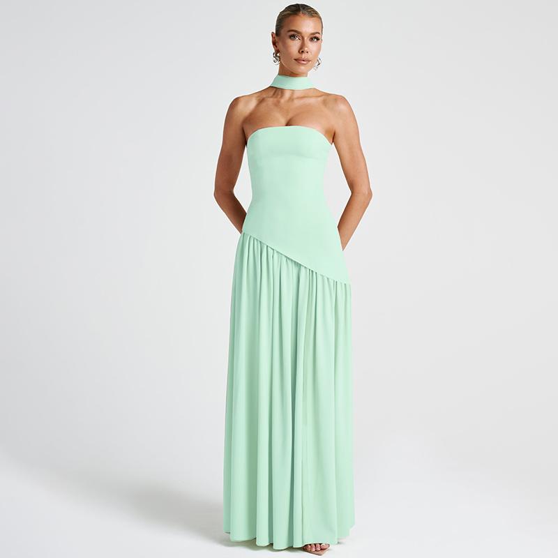 Bliss | Elegant Sleeveless Bodycon Maxi Party Dress