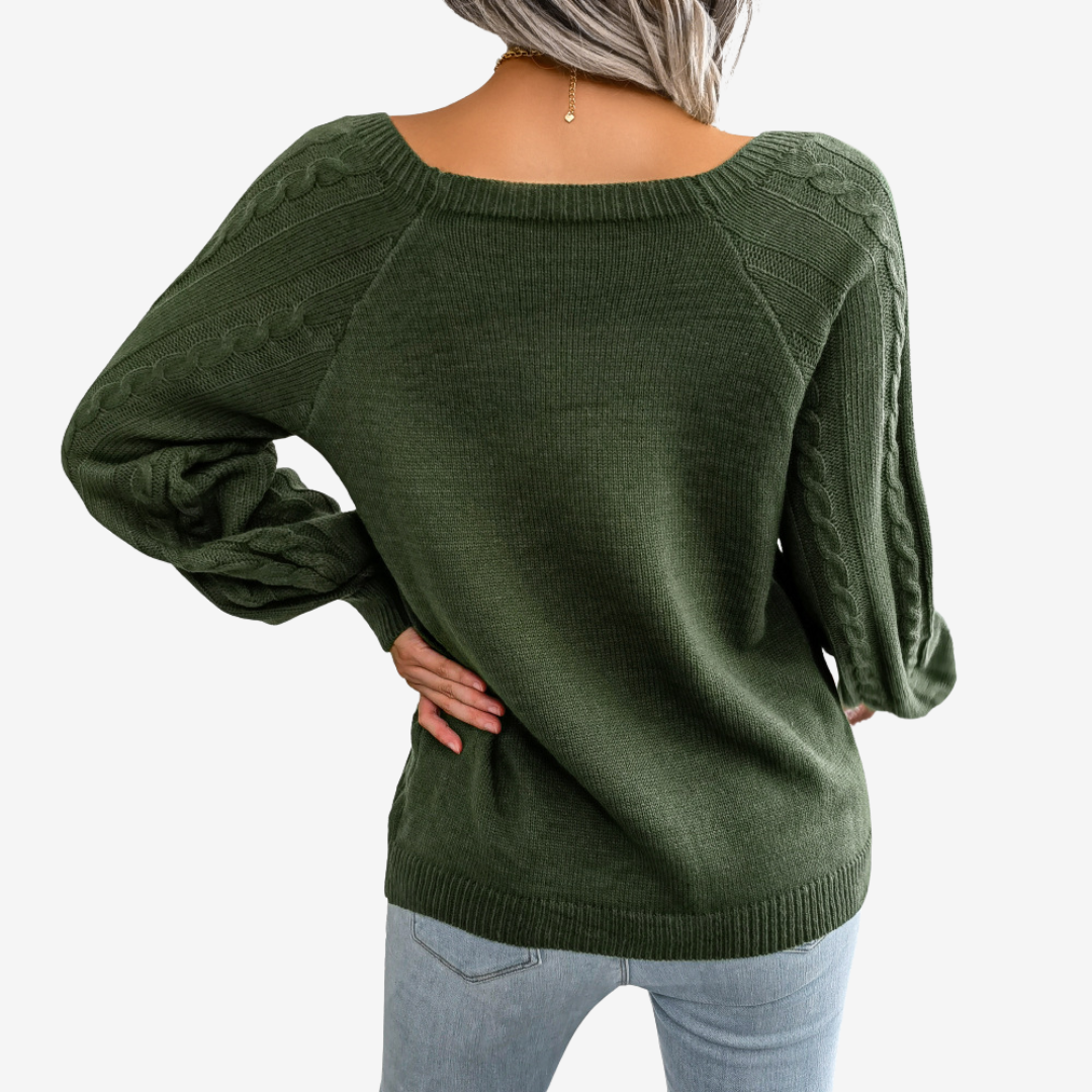 Meli™ Button Detail Sweater