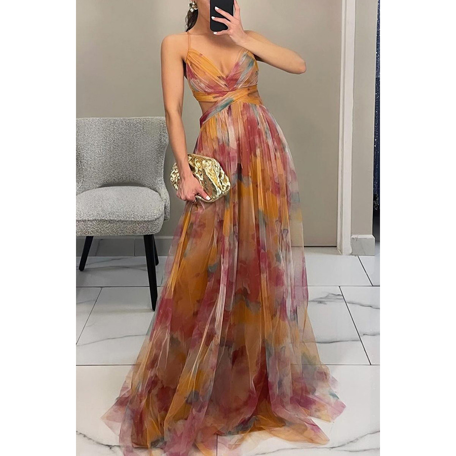 Lush | Women's Elegant Fluid Maxi Dress