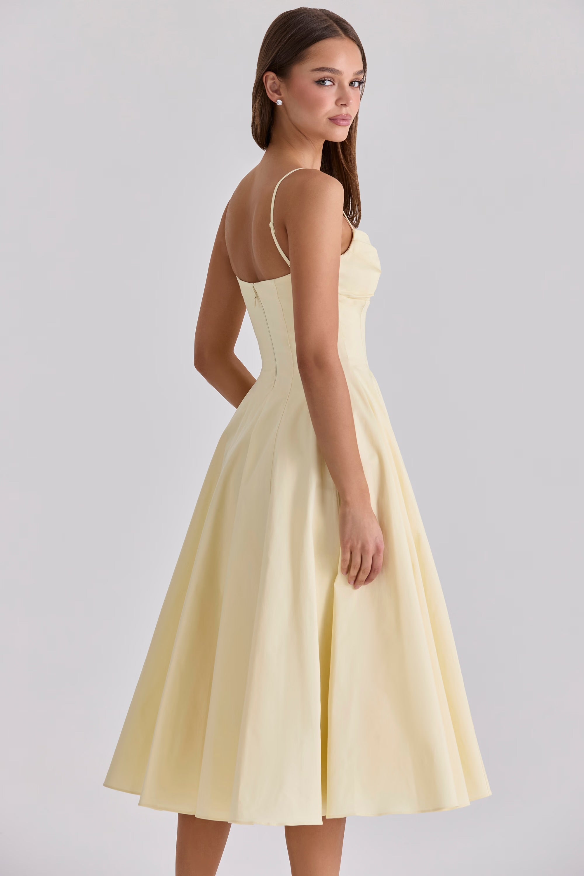 Delali | Women's Premium Pima Cotton Midi Sundress