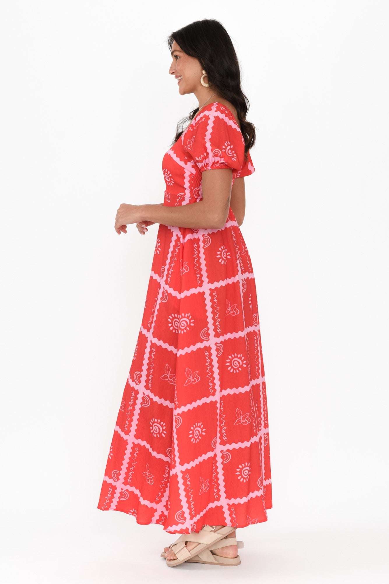 Charlotte | Women's Organic Bamboo A-Line Maxi Dress