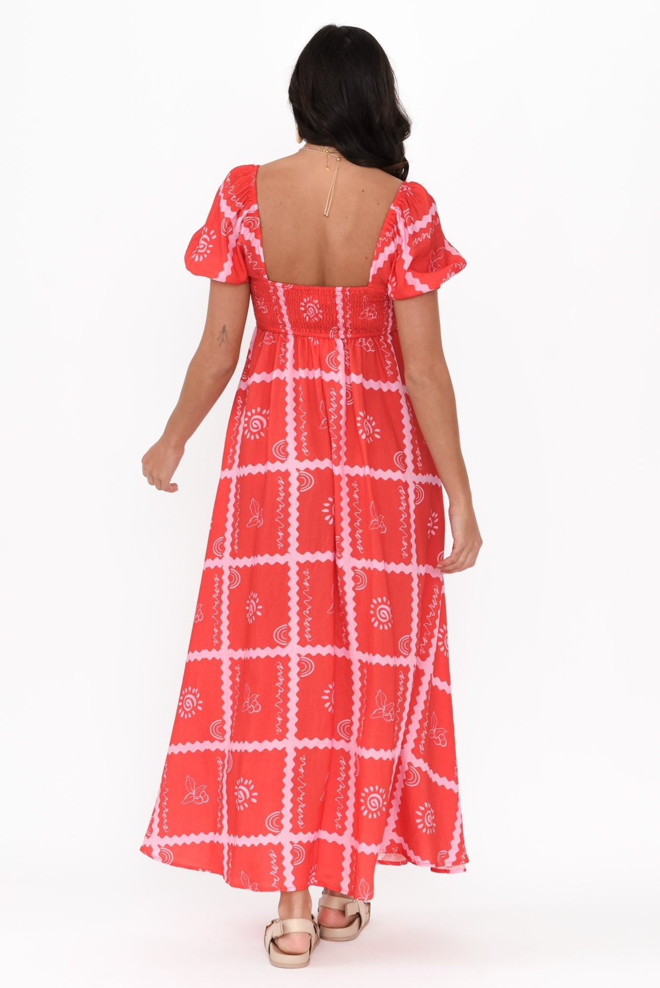 Charlotte | Women's Organic Bamboo A-Line Maxi Dress
