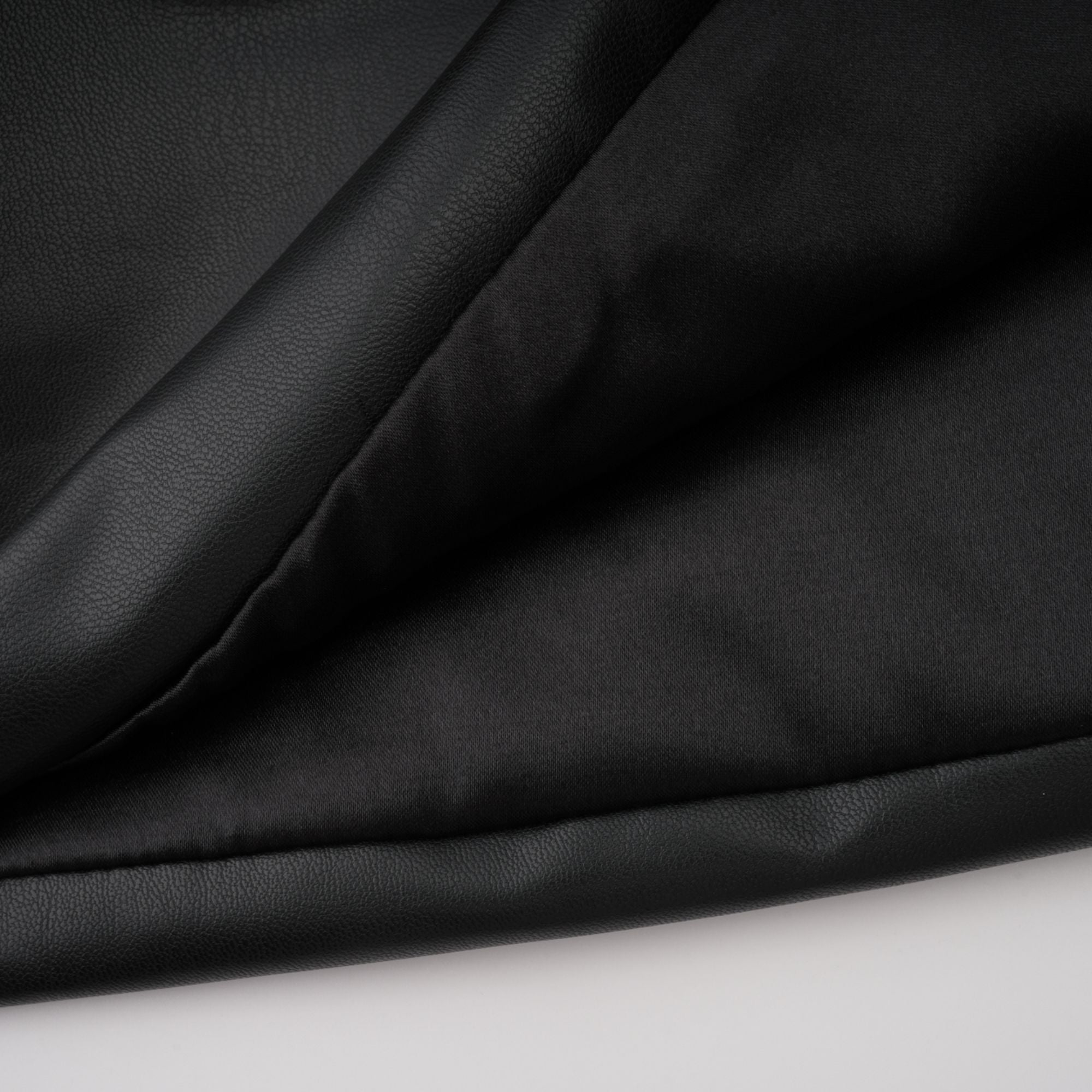 Agnes | Off-The-Shoulder PU Leather Mini Dress