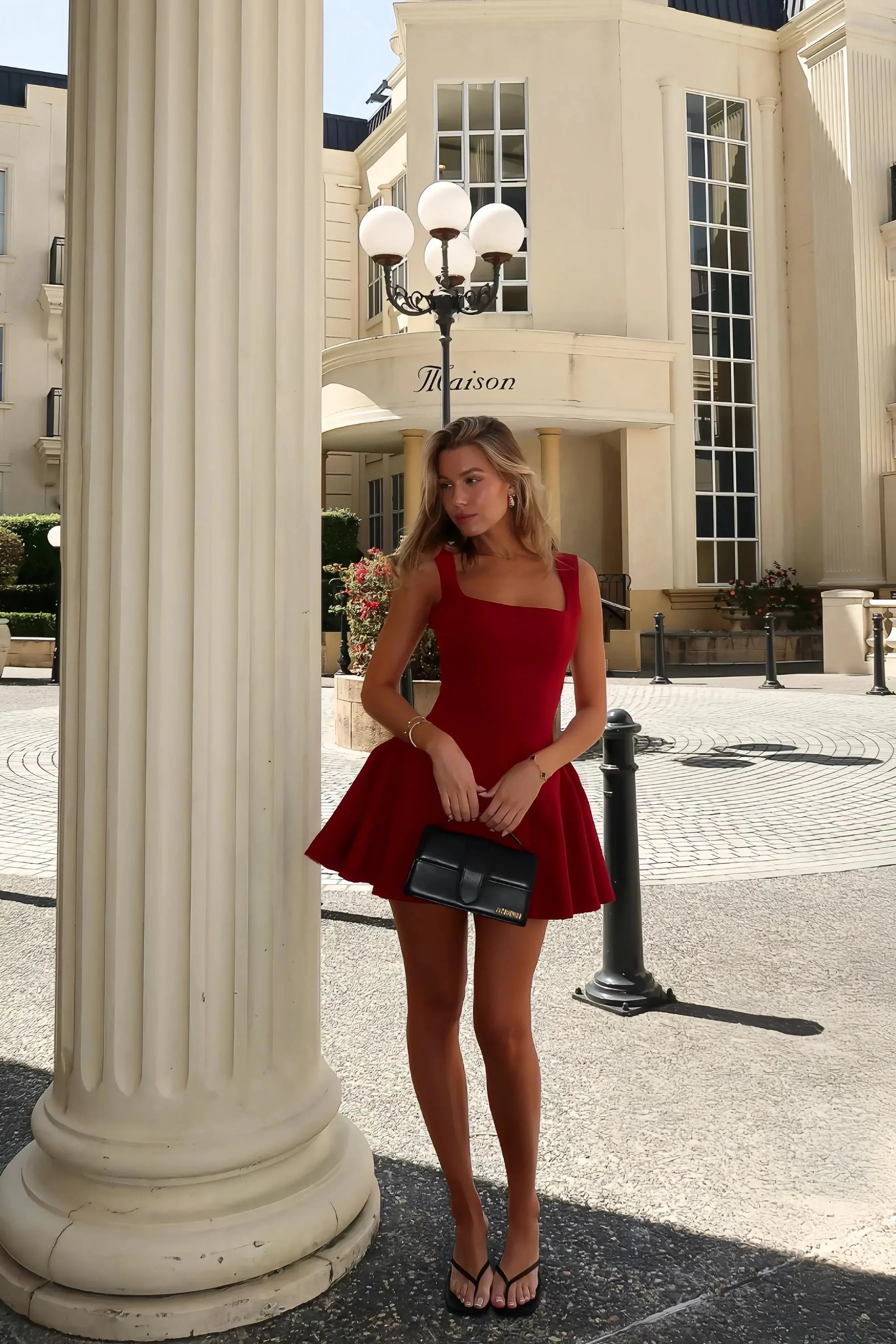 Vicky | Women's Sleeveless Skater Mini Dress