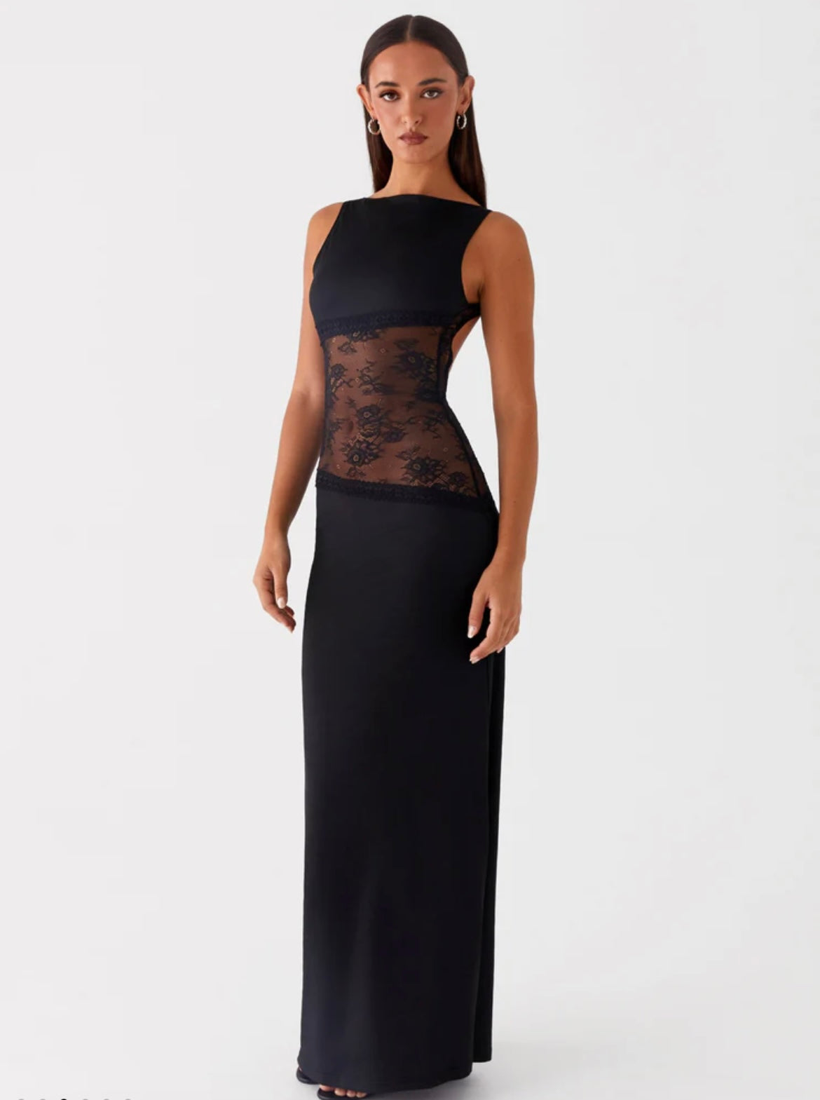 Shelly | Laced Maxi Dress