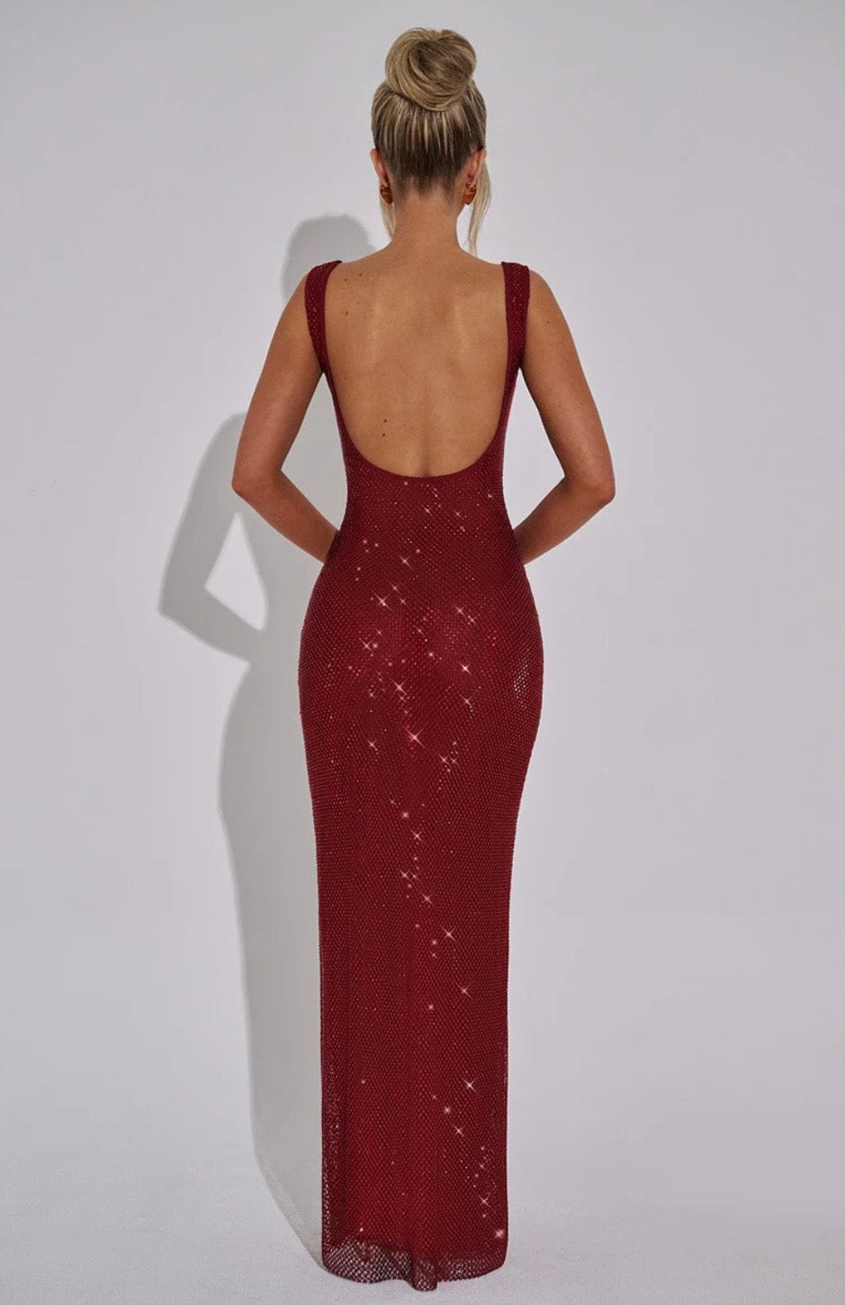 Elara | Maxi Dress buddel check nog