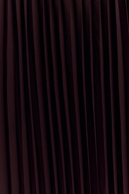 Stacy | Women's Pleated Halterneck Sculpting Maxi Gown