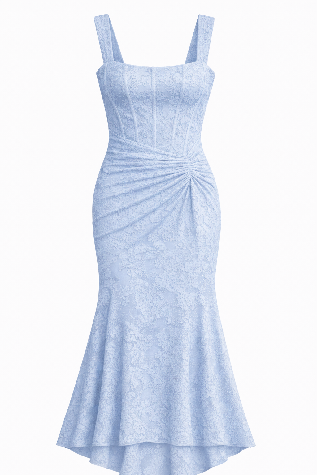 Naomi | Women's Bias-Cut Cowl-Neck Satin Midi Dress