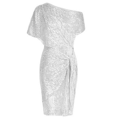Raye | Women's Shimmering Festive Sparkle Midi Dress