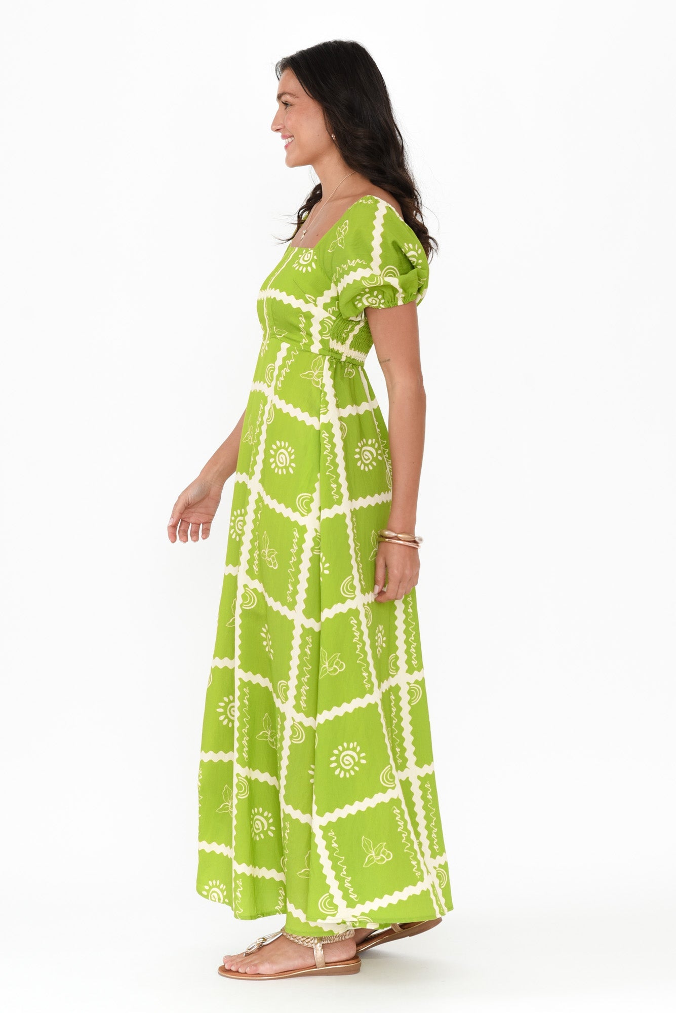 Charlotte | Women's Organic Bamboo A-Line Maxi Dress