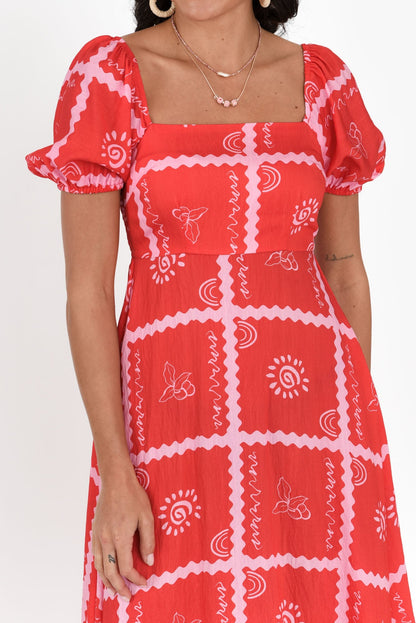 Charlotte | Women's Organic Bamboo A-Line Maxi Dress