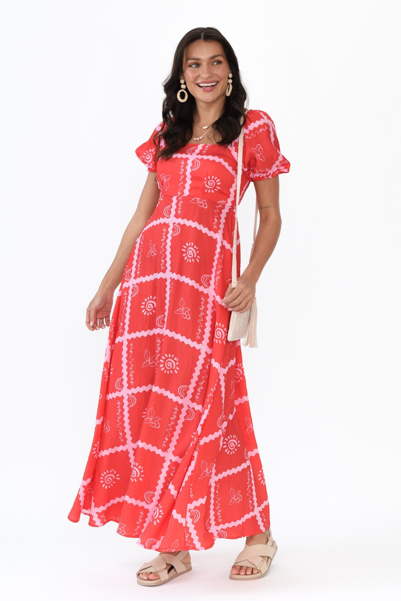 Charlotte | Women's Organic Bamboo A-Line Maxi Dress