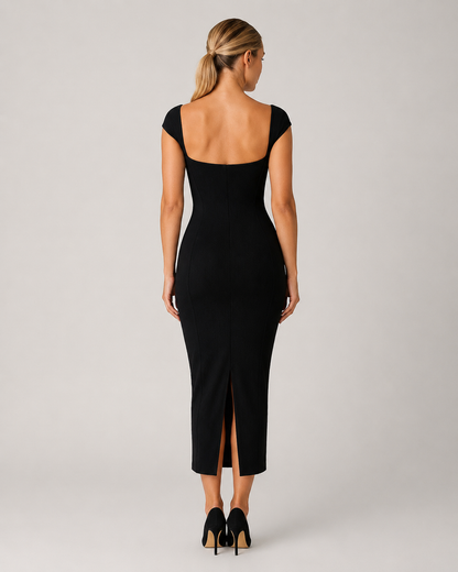 Chelsea | Chiq Off-Shoulder Midi Dress