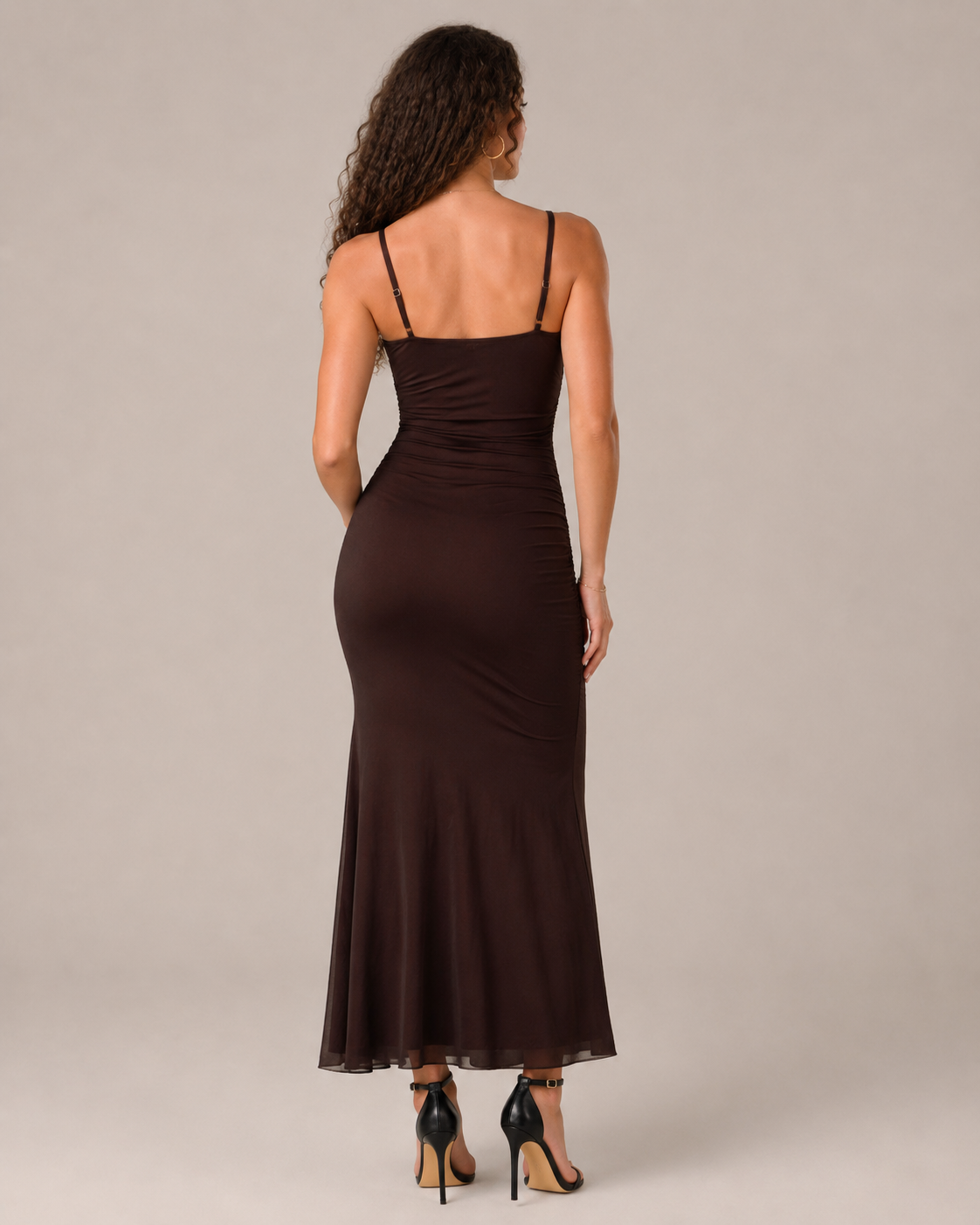 Sophia | Elegant Ruched Maxi Dress