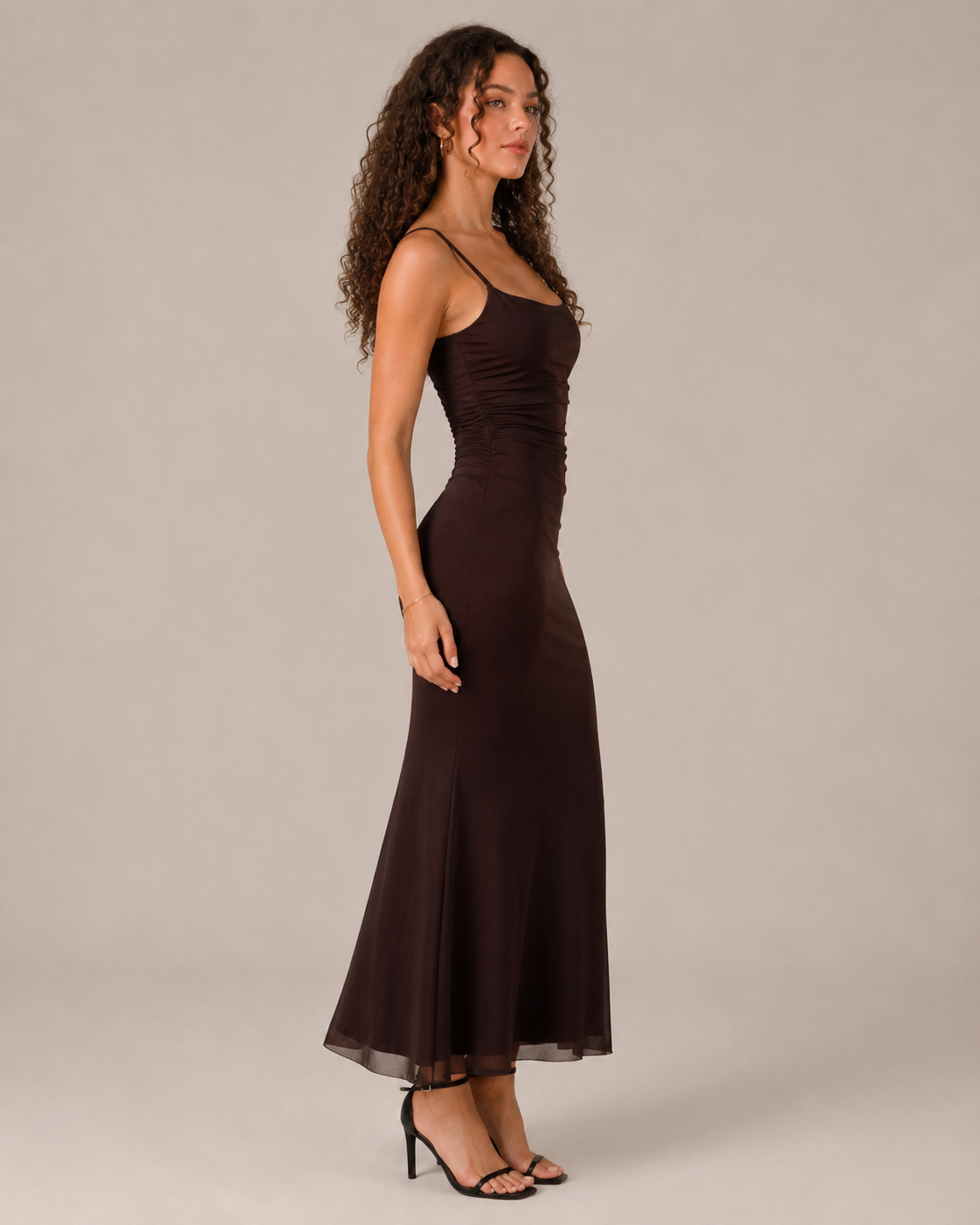 Sophia | Elegant Ruched Maxi Dress