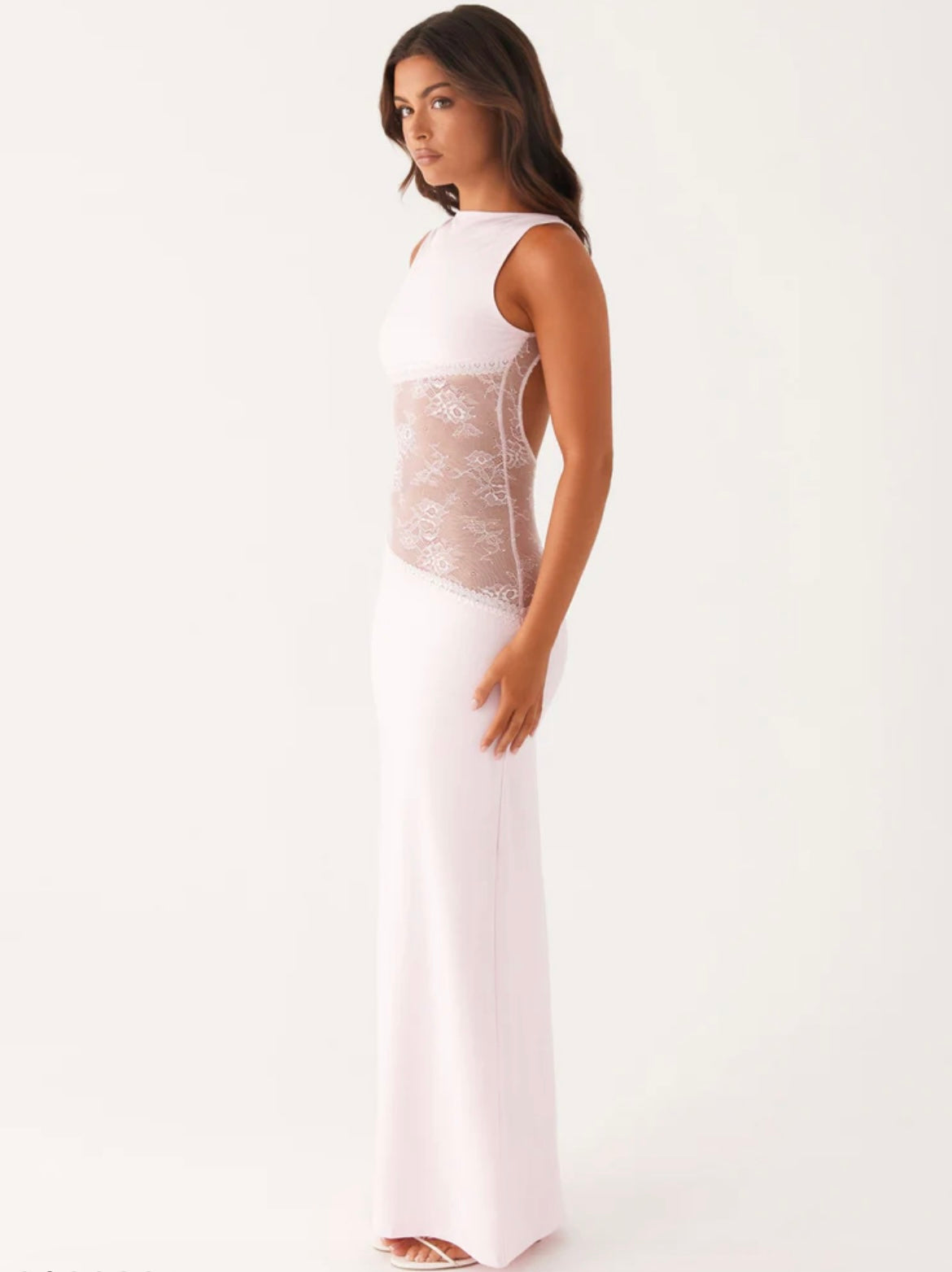 Shelly | Laced Maxi Dress