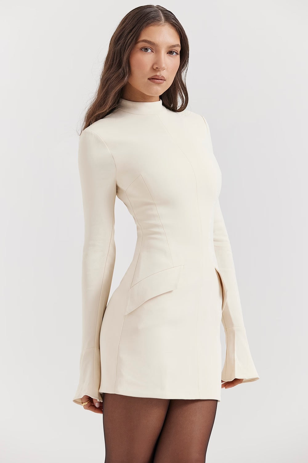 Blaire | The Chic Tailored Clean-Cut Mini Dress