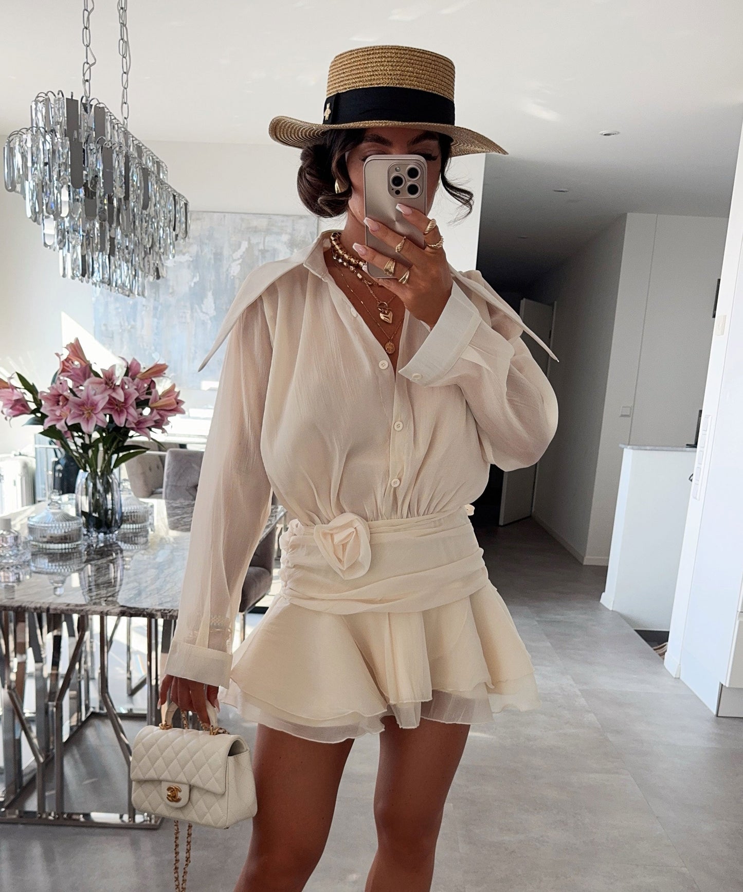 Alicia | Women's Classic Elegance Fitted Mini Dress