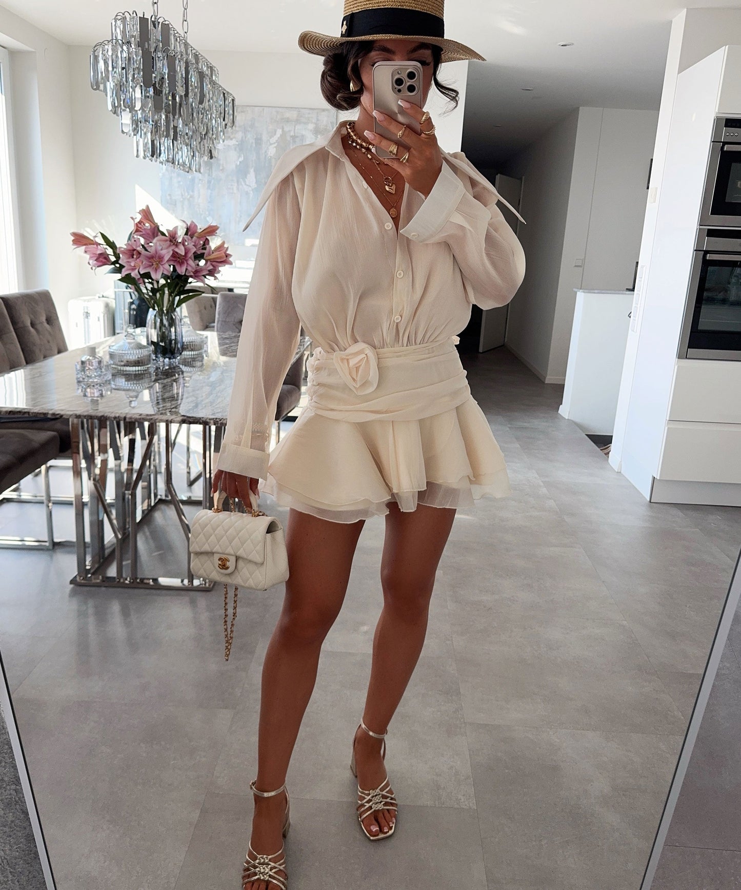 Alicia | Women's Classic Elegance Fitted Mini Dress