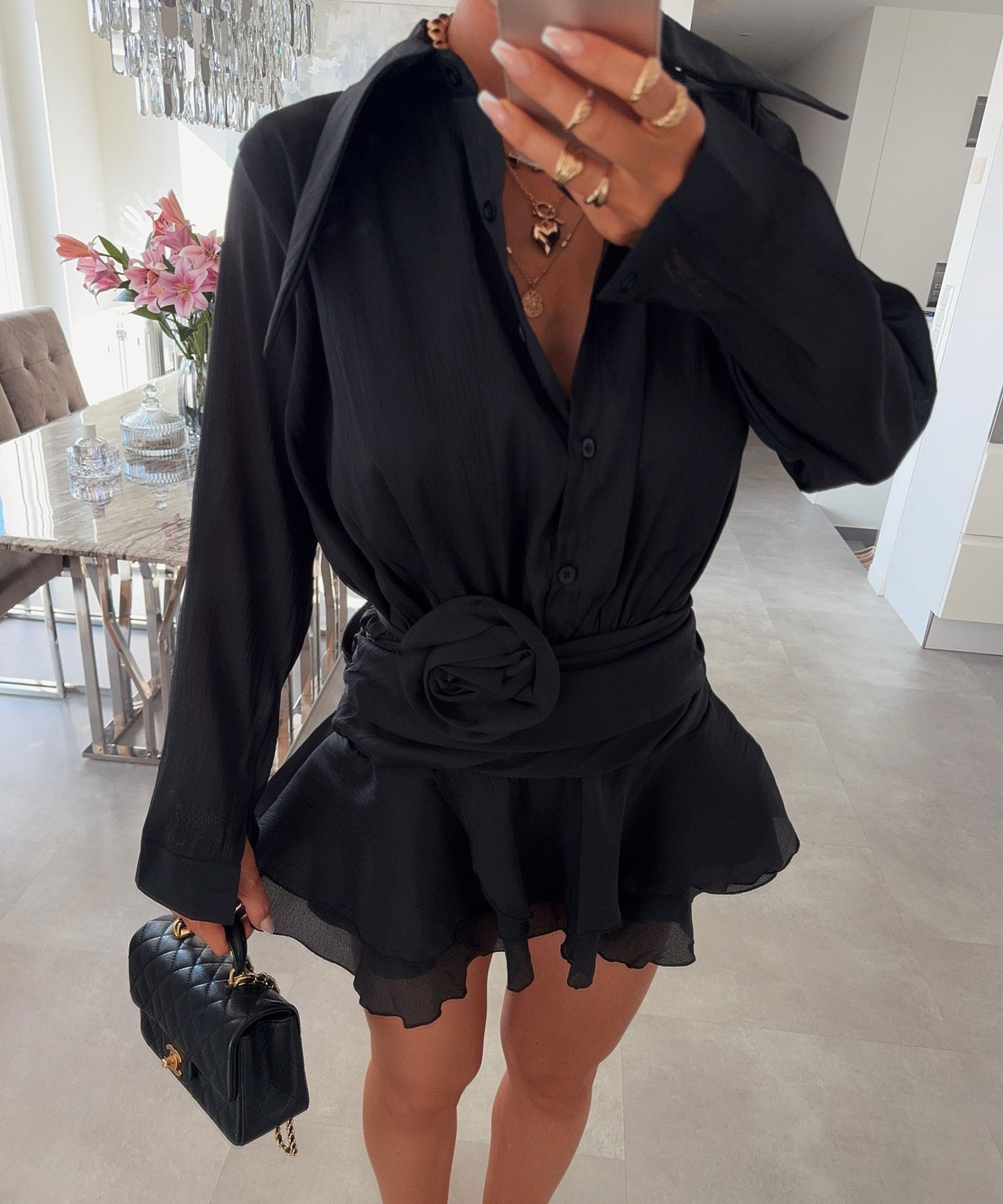 Odette | Women's imeless Special-Occasion Tailored Mini Dress