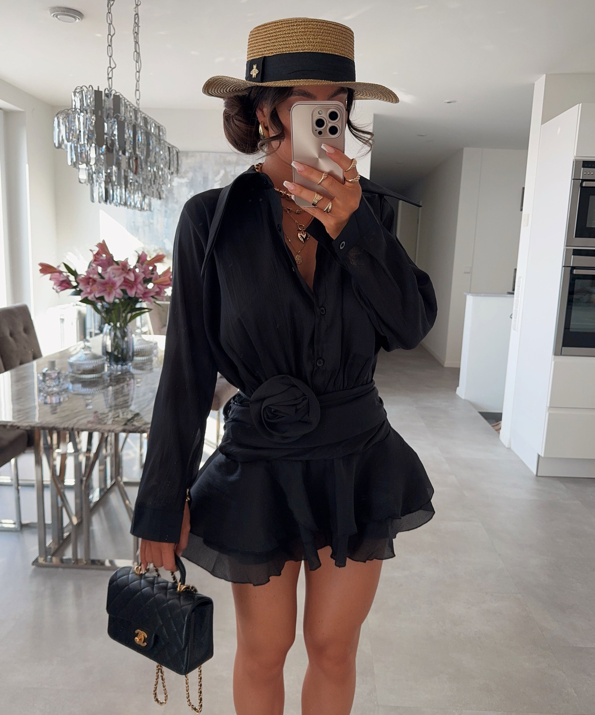 Women's imeless Special-Occasion Tailored Mini Dress