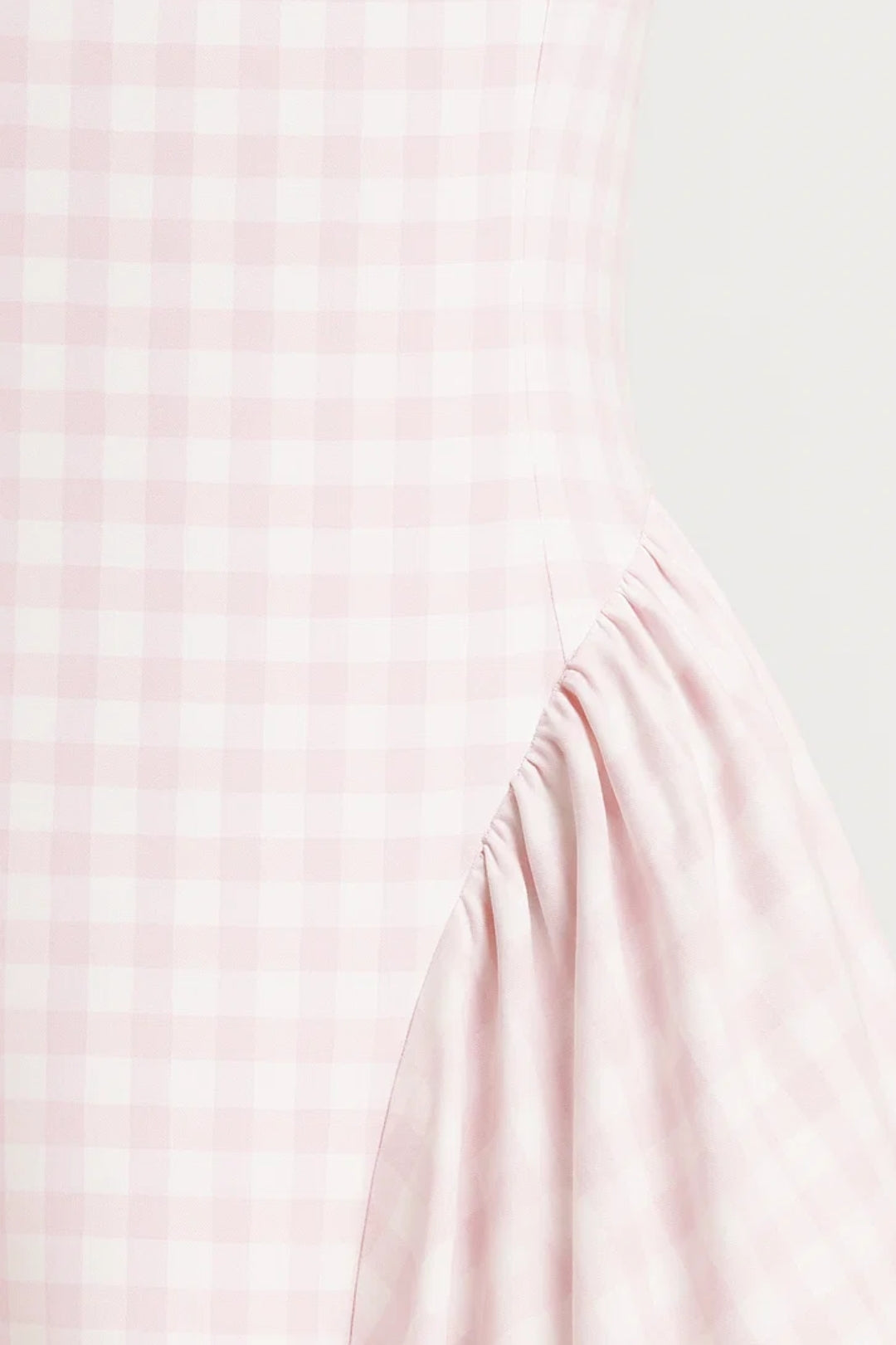 Nicolle | Women's Square Neck Flared Sleeveless Retro Check Midi Dress