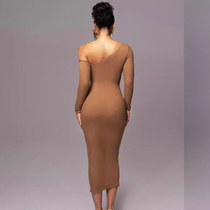 Bente | Women's Long-Sleeve Classy Bodycon Midi Dress