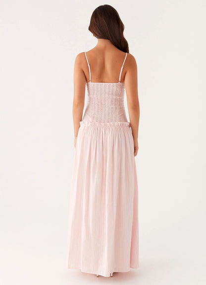 Jamy | Women's Sleek Open-Back Spaghetti-Strap Maxi Dress