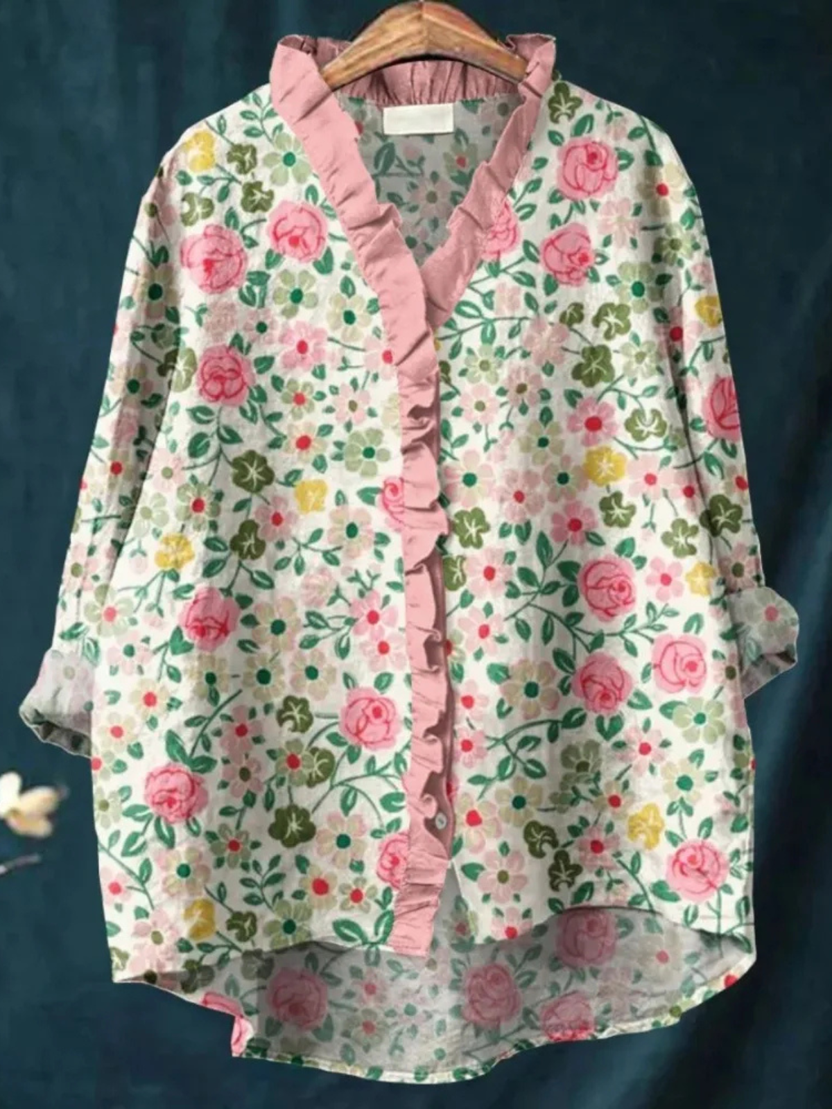 Camille | Petite Bloom Blouse