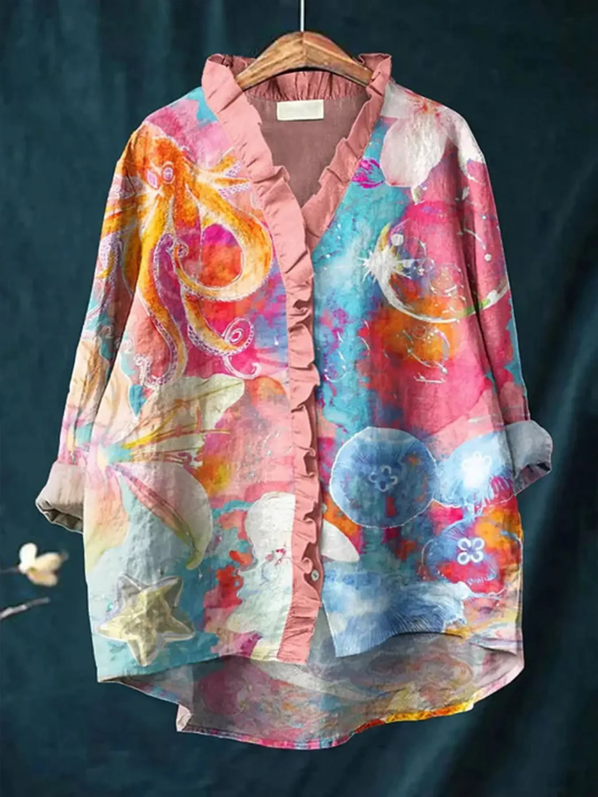 Elira | Artistic Flow Blouse