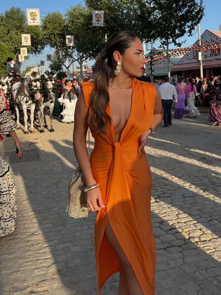 Liana | Elegant Pleated Dress