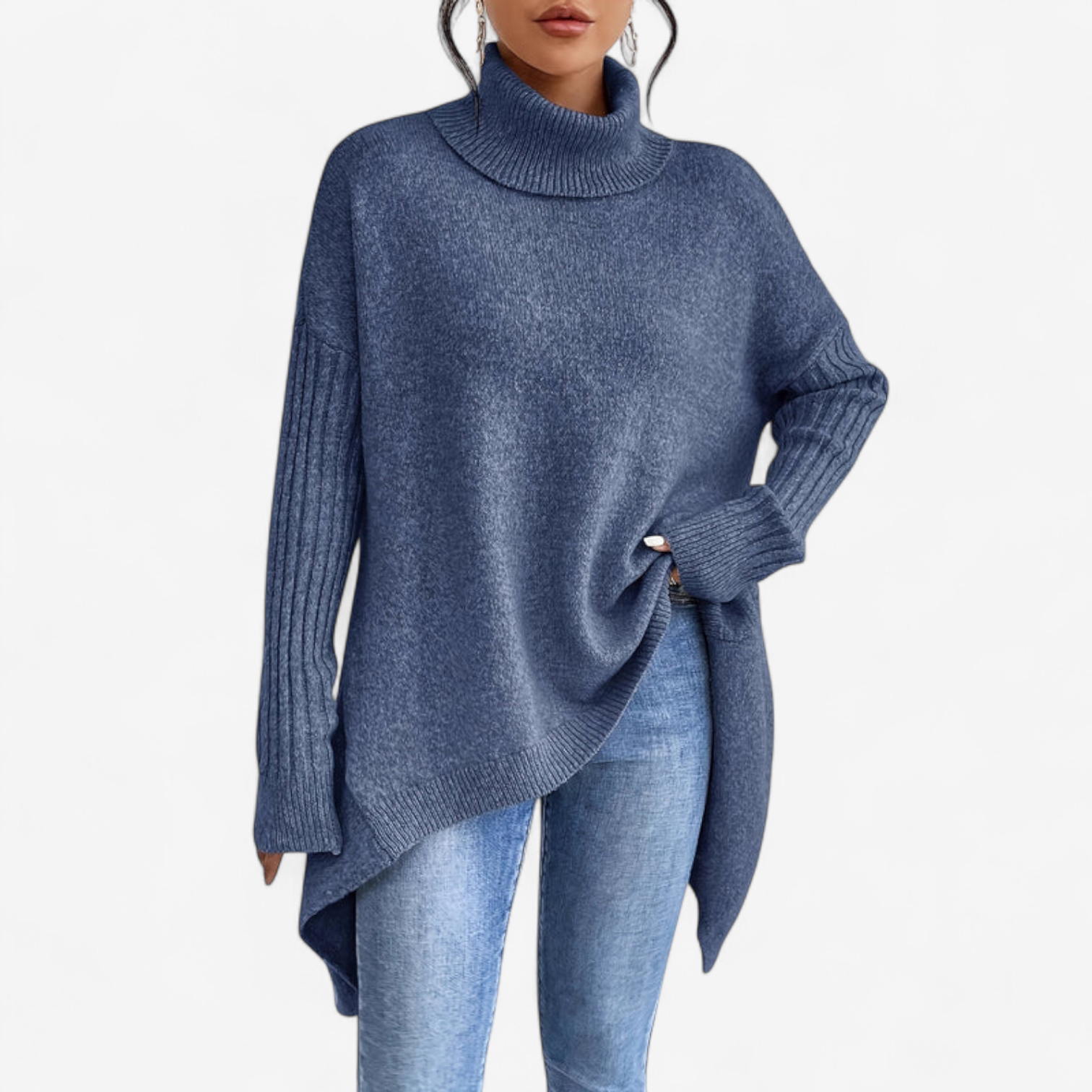 Frédérique™ Soft Pullover with Turtleneck