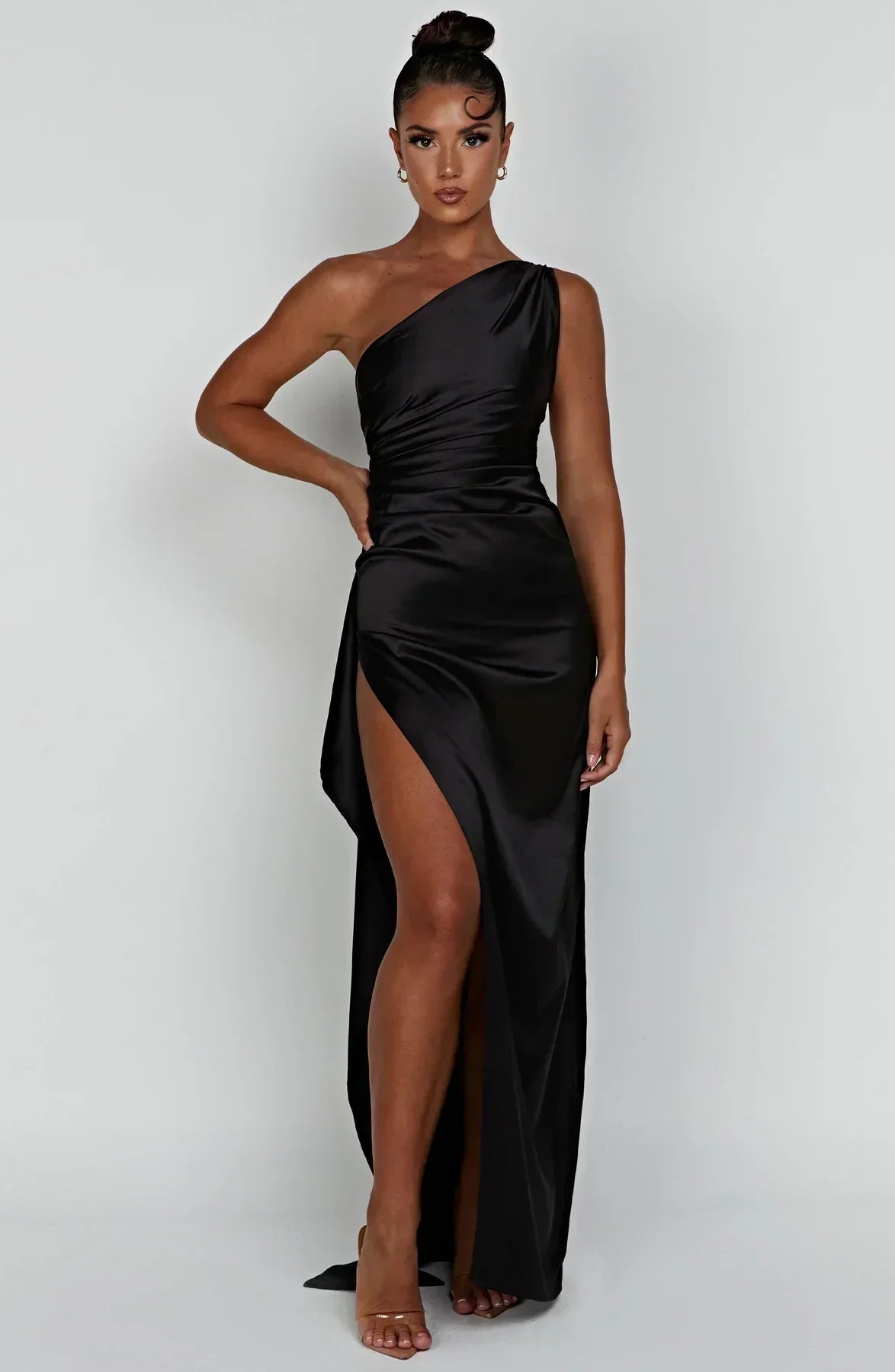 Grace | Women's Premium Satin Maxi Dress