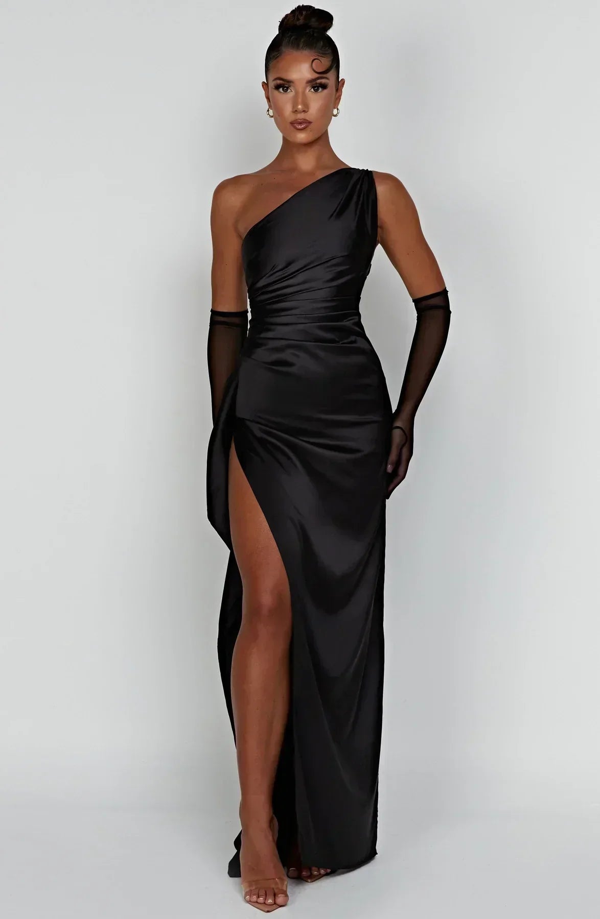 Grace | Women's Premium Satin Maxi Dress
