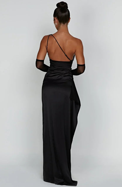 Grace | Women's Premium Satin Maxi Dress