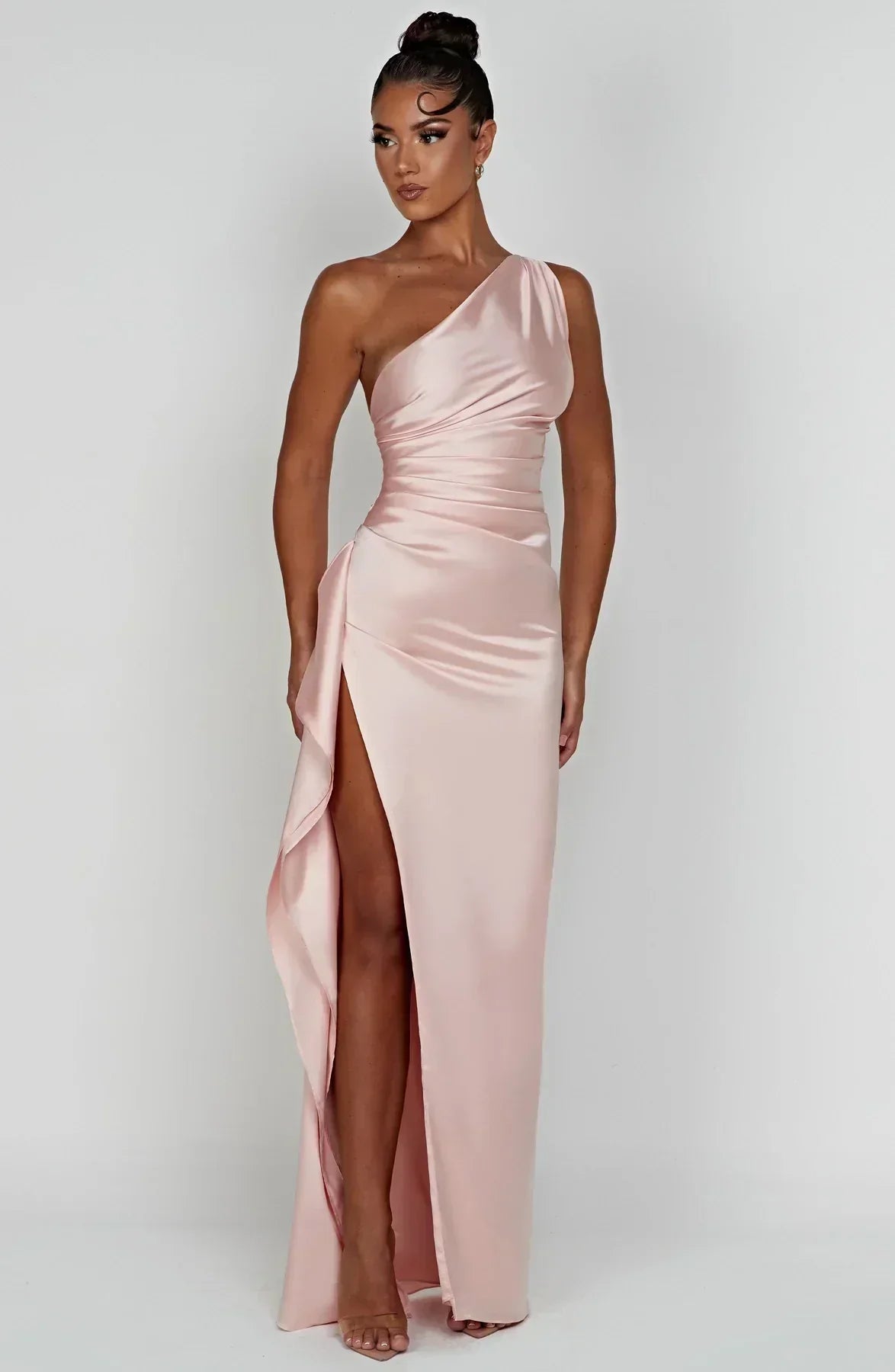 Grace | Women's Premium Satin Maxi Dress