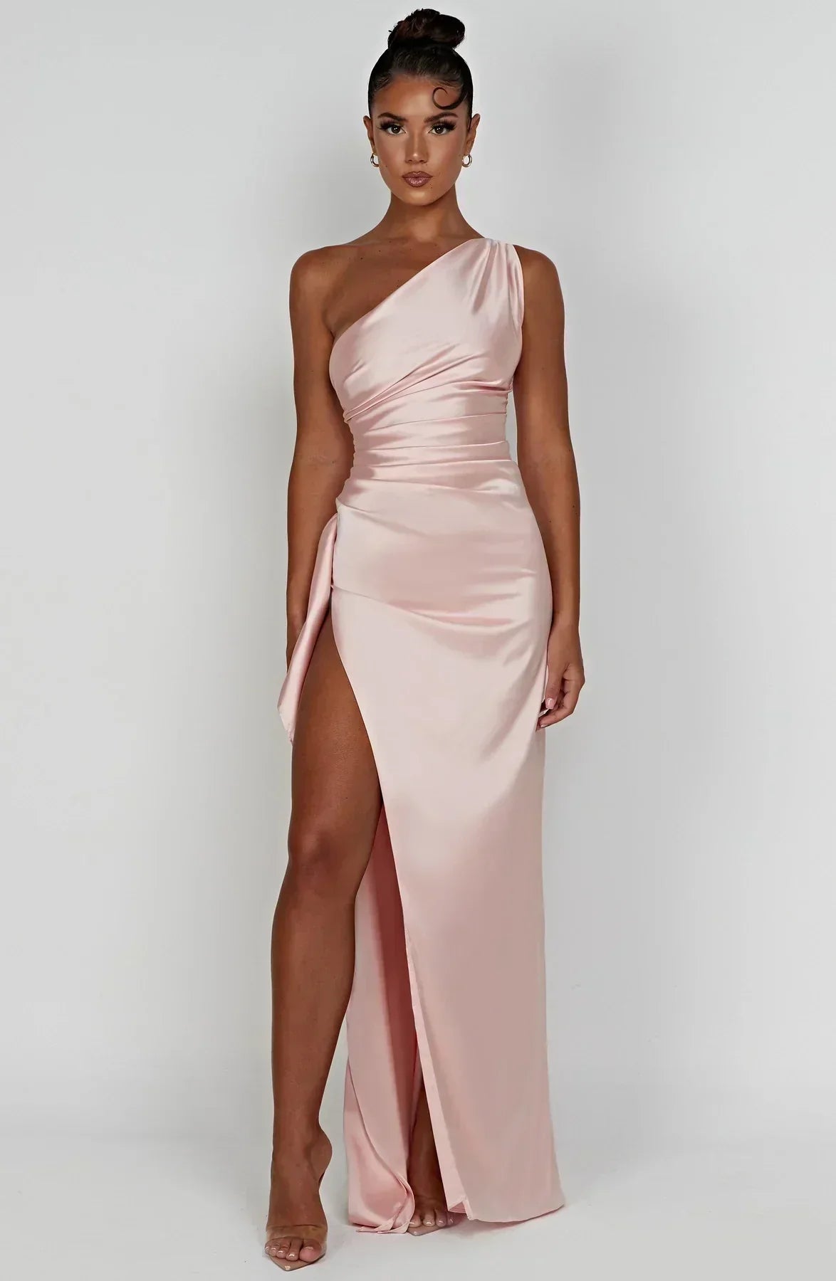 Grace | Women's Premium Satin Maxi Dress