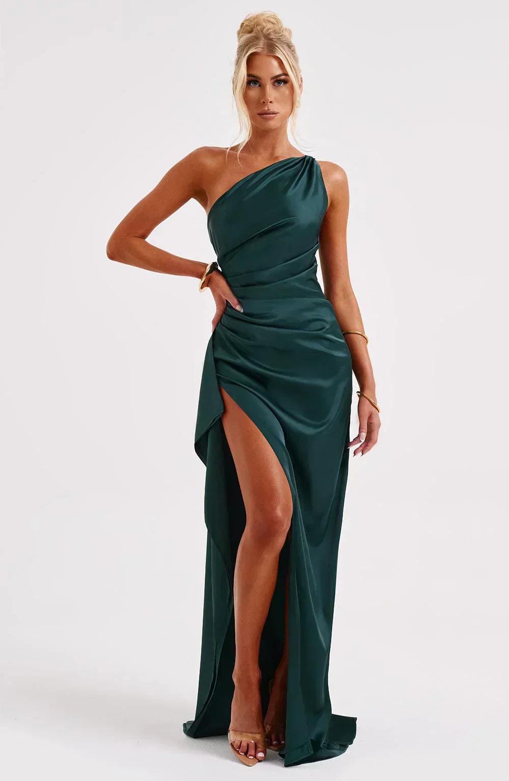 Grace | Women's Premium Satin Maxi Dress