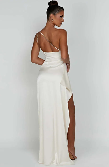 Grace | Women's Premium Satin Maxi Dress