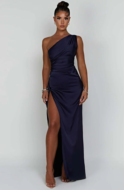 Grace | Women's Premium Satin Maxi Dress