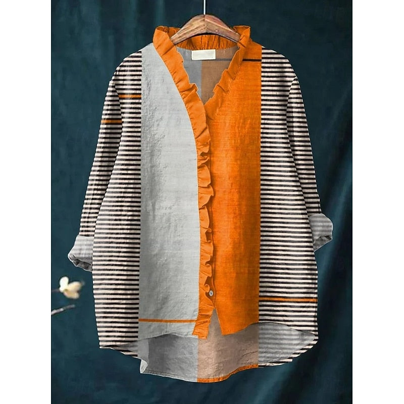 Calyra | Modern Contrast Blouse