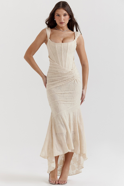 Elsie | Women's Lace Sculpting Maxi Dress
