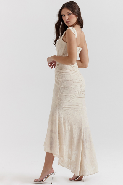 Elsie | Women's Lace Sculpting Maxi Dress