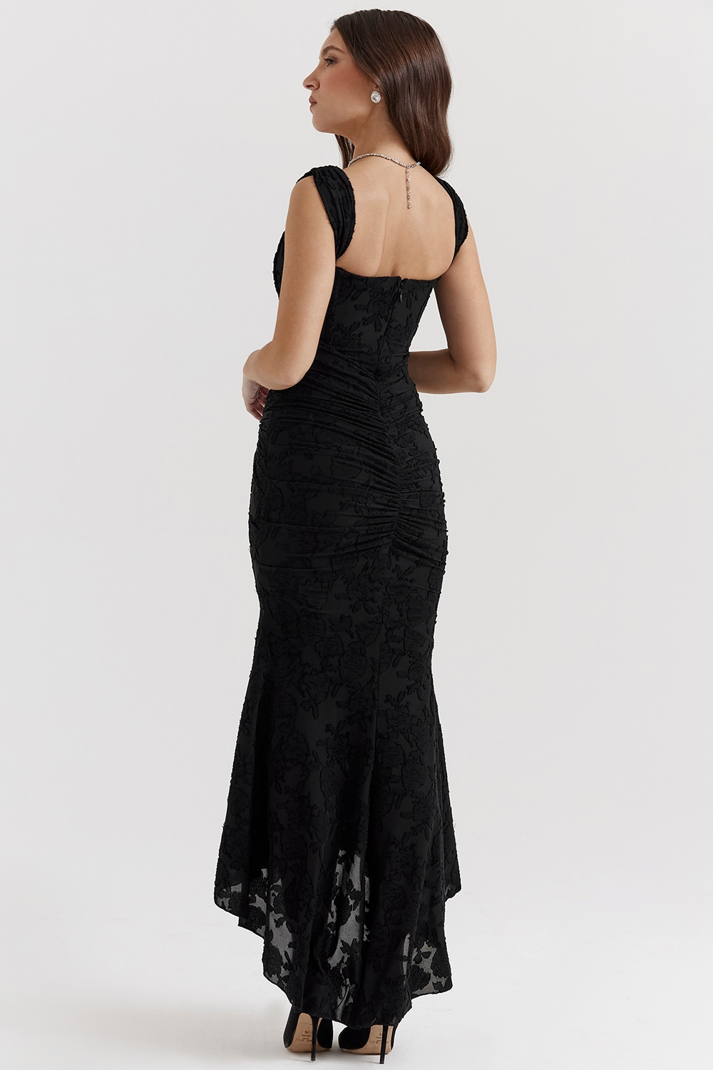 Elsie | Women's Lace Sculpting Maxi Dress