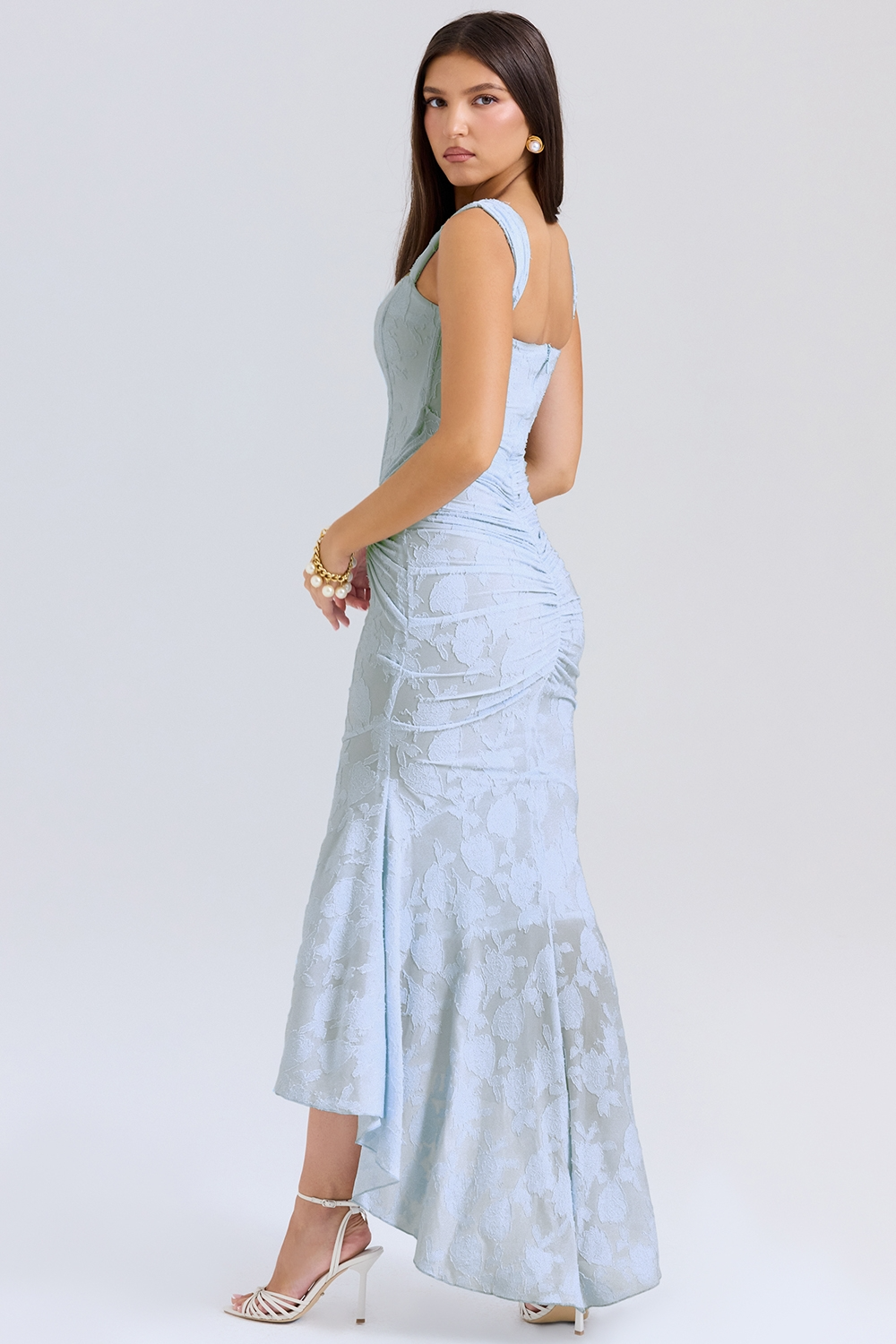 Elsie | Women's Lace Sculpting Maxi Dress